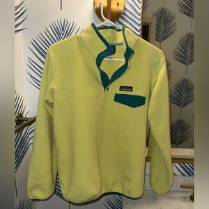 Vintage Patagonia Synchilla Yellow and Blue Pullover